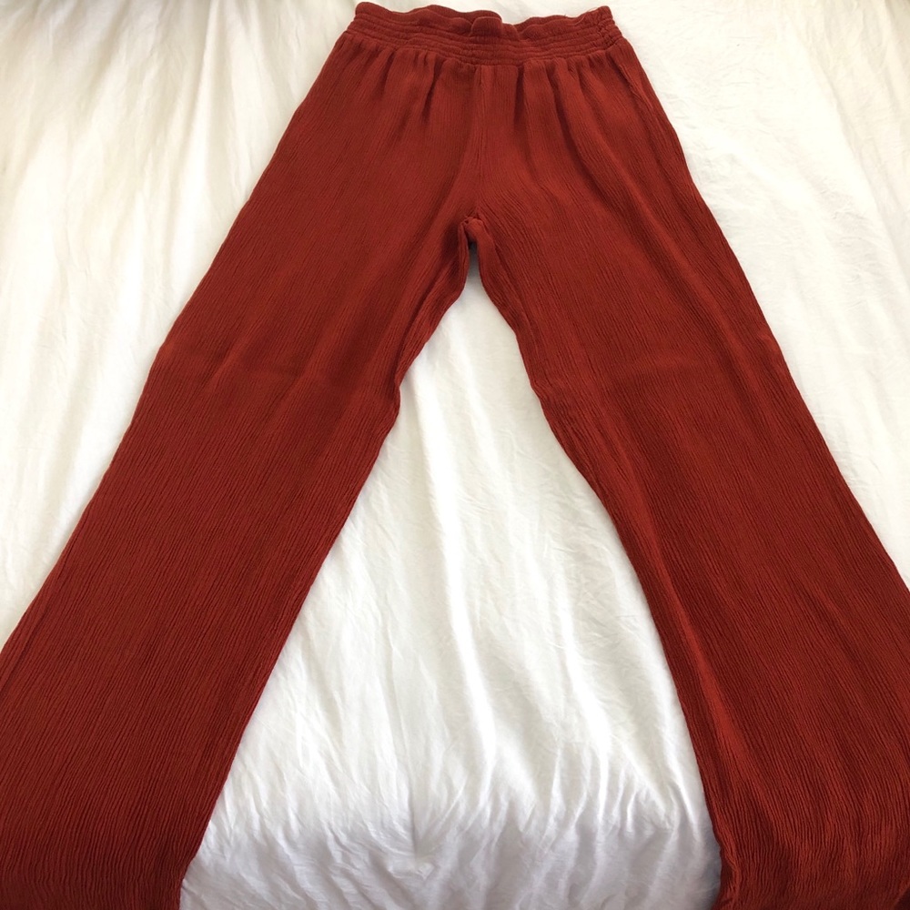 Orange pants